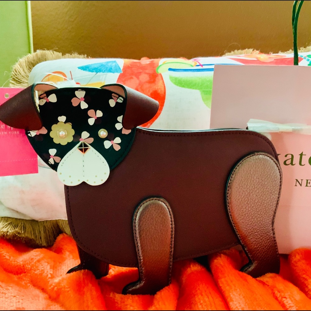 Kate Spade leather Puppy Purse - Picture 8 of 8